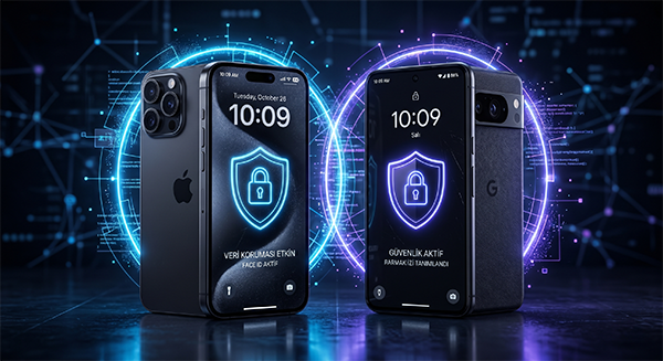 Android ve iOS Güvenlik Karşılaştırması 2026: Hangi İşletim Sistemi Sizi Daha İyi Koruyor? Android ve iOS Güvenlik Karşılaştırması 2026: Hangi İşletim Sistemi Sizi Daha İyi Koruyor?