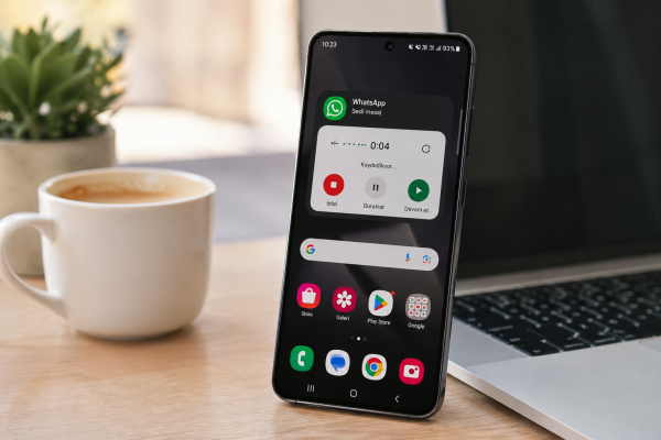 WhatsApp Sesli Mesaj Özelliği İçin Yeni Widget Hazırlıyor WhatsApp Sesli Mesaj Özelliği İçin Yeni Widget Hazırlıyor