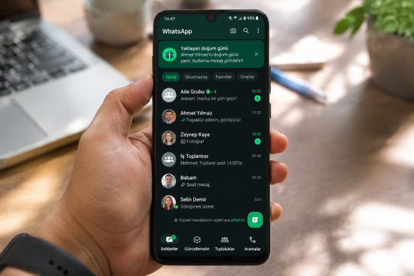 WhatsApp Doğum Günü Hatırlatma Sistemiyle Yeni Bir Döneme Hazırlanıyor